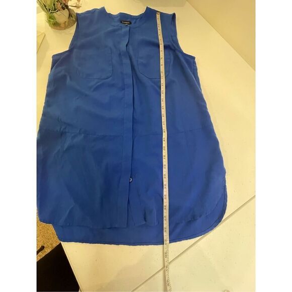 Talbots women’s bundle lot size medium short sleeve blouse blue - Picture 7 of 13